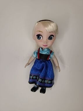 Disney Store Animators' Collection Frozen Young Elsa 5" Mini Toddler Doll